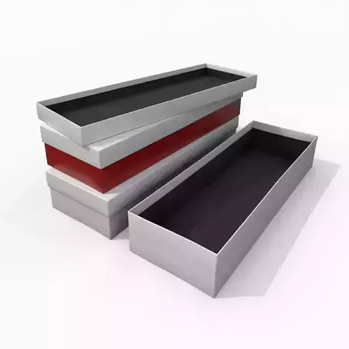 Rigid Box - Long Rectangular with Lift-Off Lid
