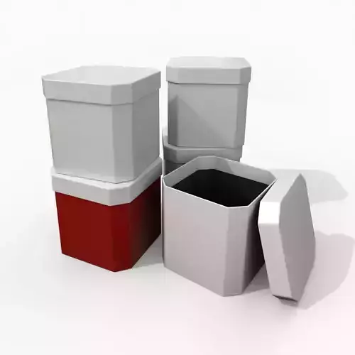 Rigid Box - Beveled Edge with Lift-Off Lid