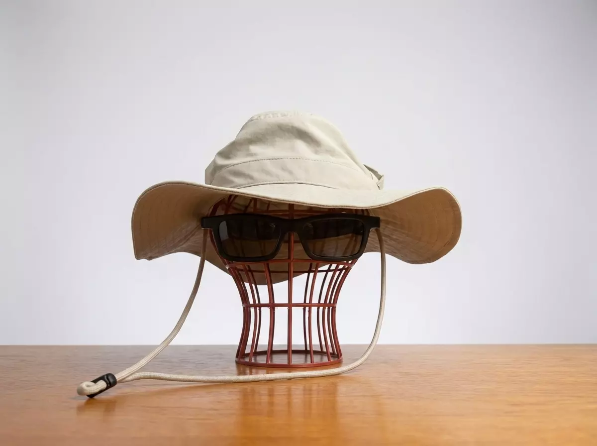 Hat and Glasses Stand 3D print model