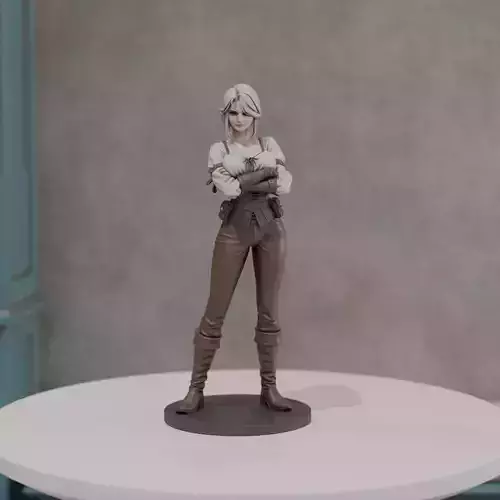 Jill Valentine 3D model 3D printable | CGTrader