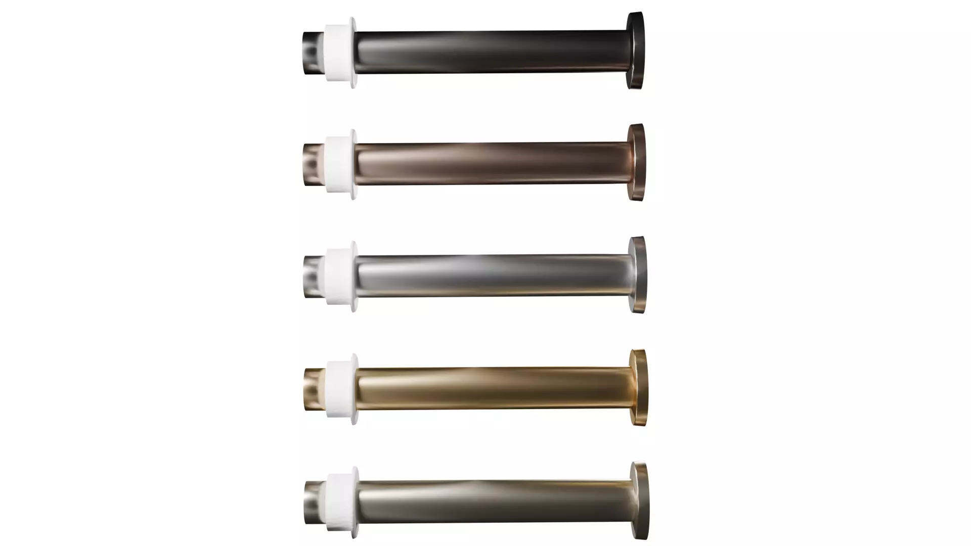 Connection Pipe 30 cm Low-poly 3D model