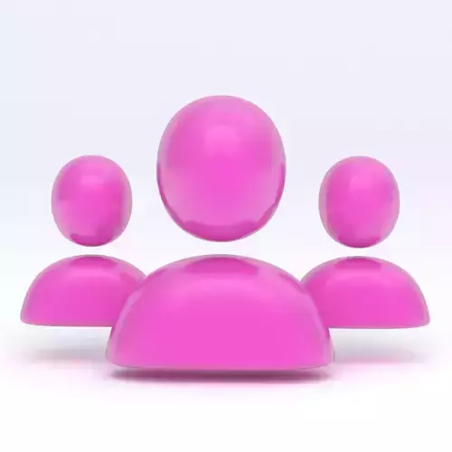 Group User Icon Pink