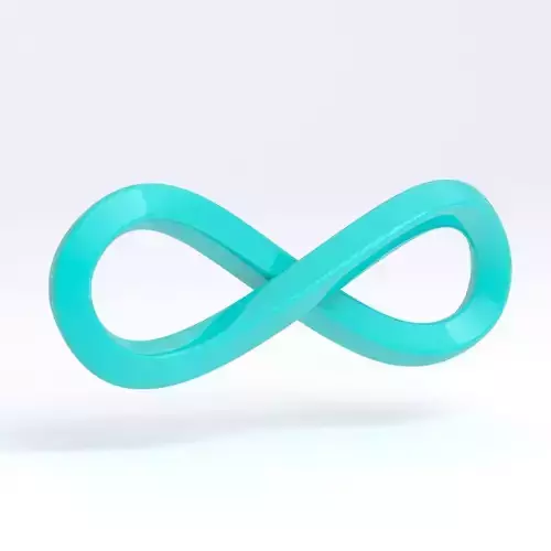 Infinity Symbol blue v1
