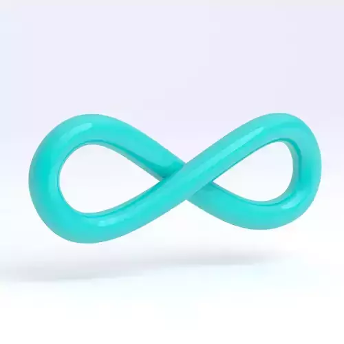Infinity Symbol blue v2