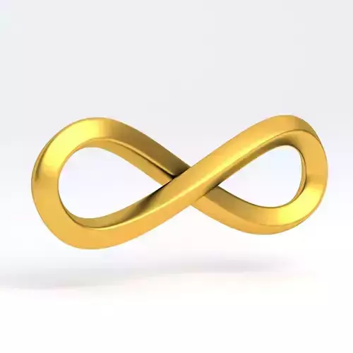 Infinity Symbol gold v1