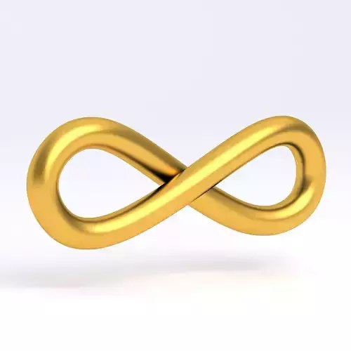Infinity Symbol gold v2