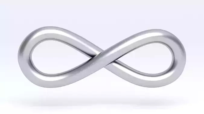 Infinity Symbol silver v2
