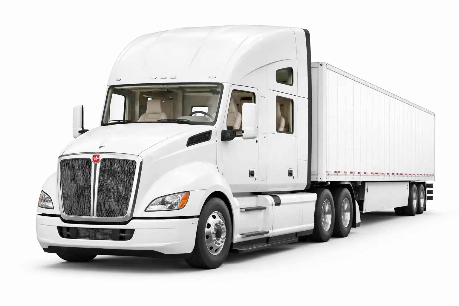 Kenworth T680 Low Poly Semi Truck Tractor Unit Model Low-poly 3D model