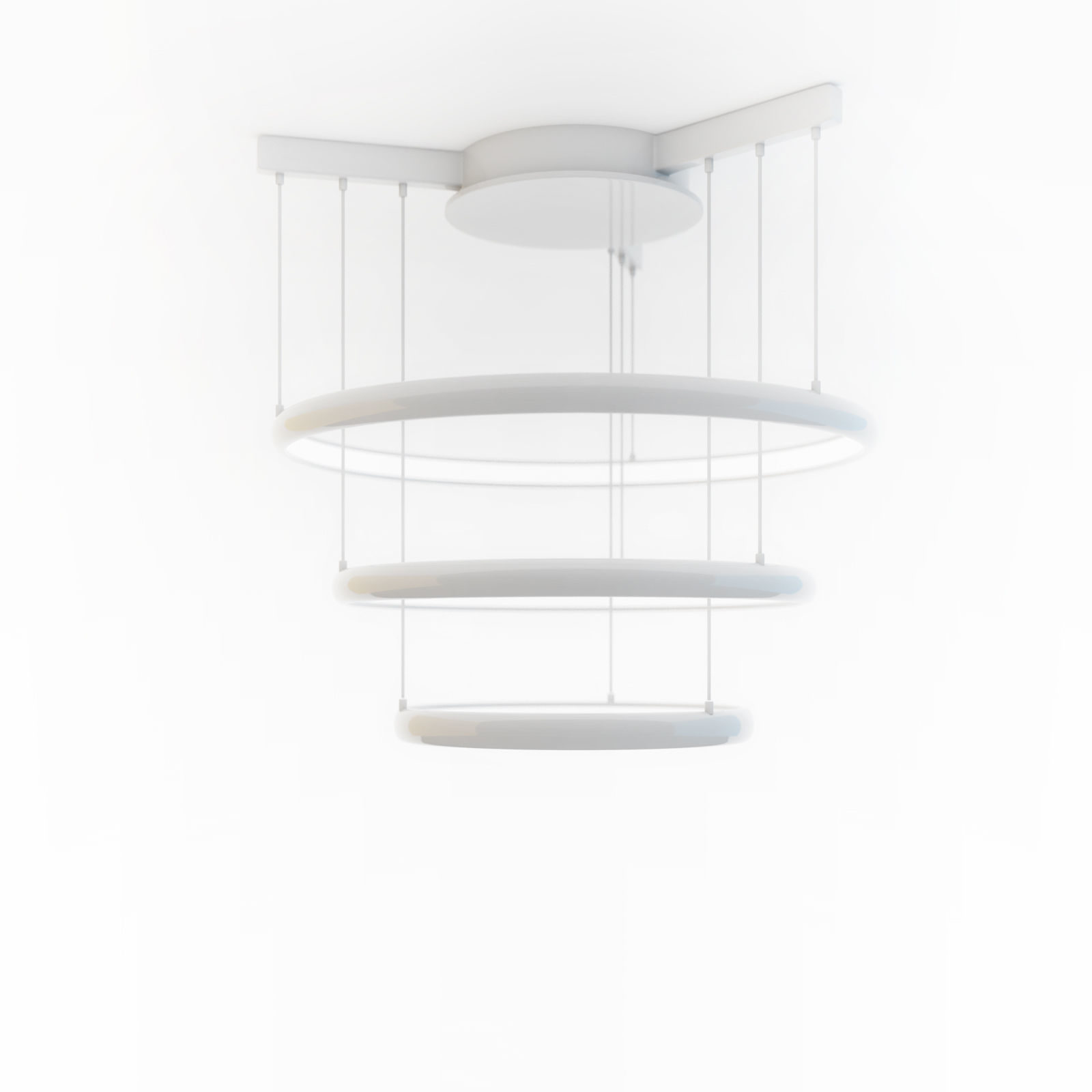 Saturn pendant lamp 3D model_1