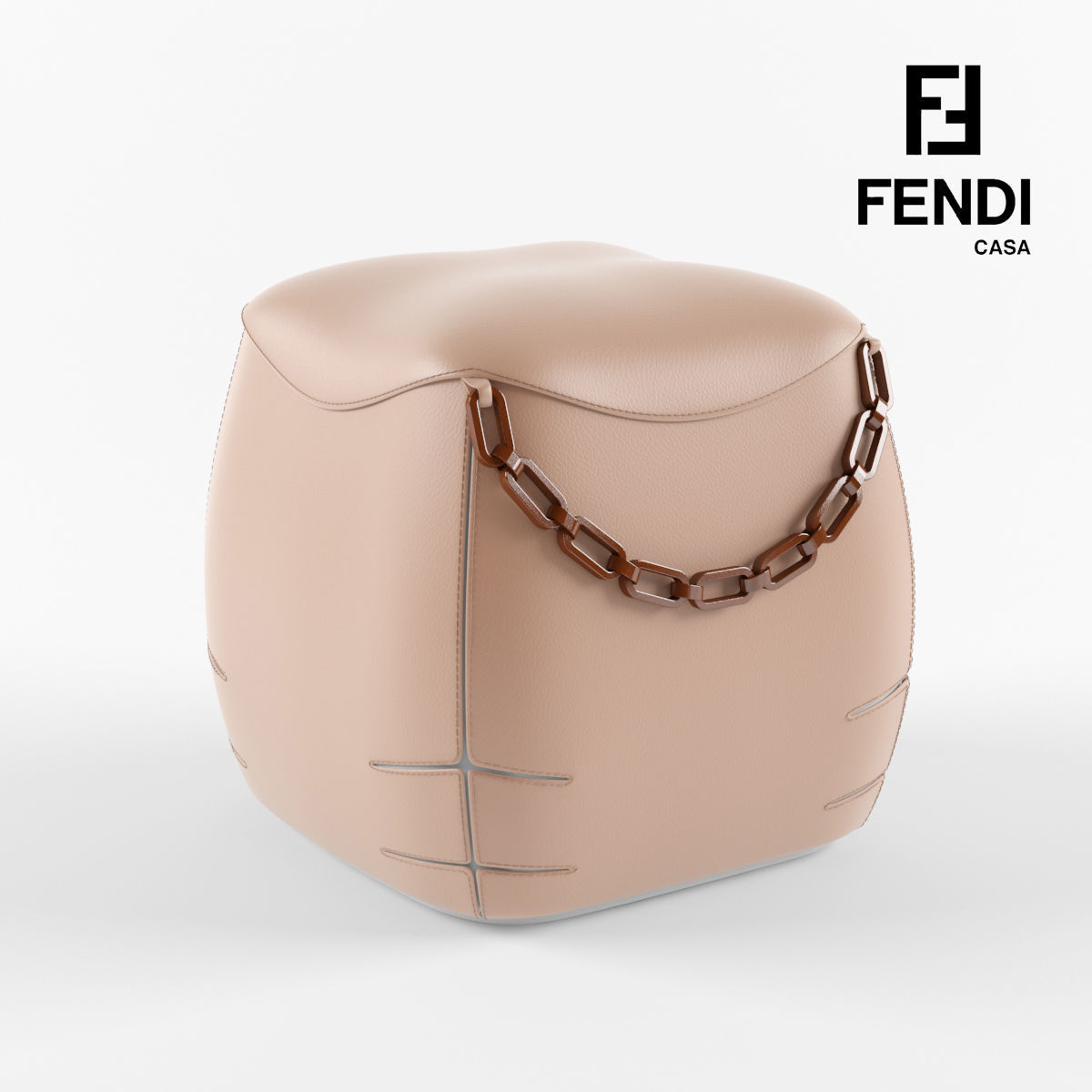 FENDI CASA CAT OTTOMAN