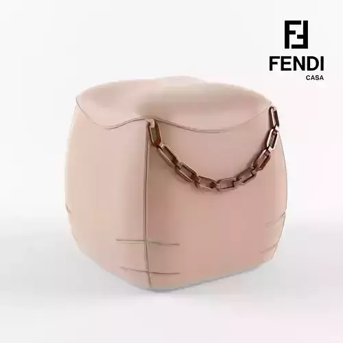 FENDI CASA CAT OTTOMAN 3D model
