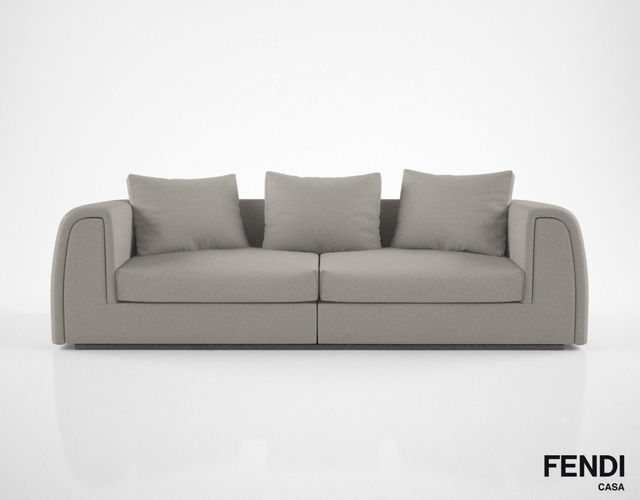 Fendi Casa Pagoda Sofa 3D model