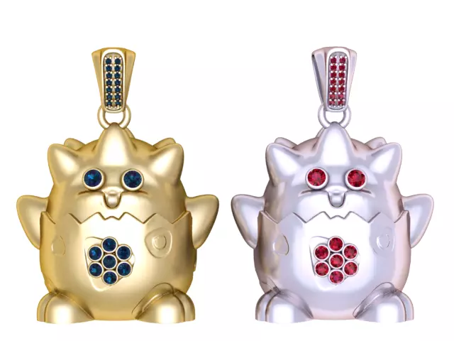 Ornate Bull Head Flask Pendant 3D Printable Model Zodiac STL 3D print model