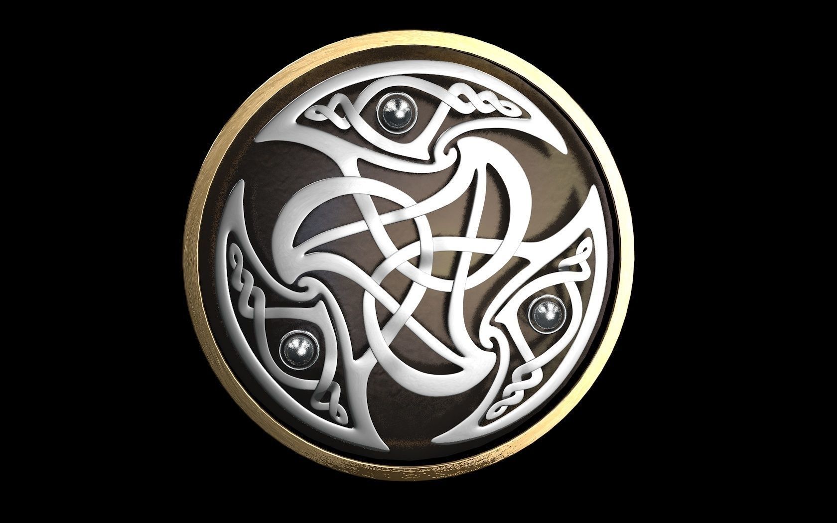 Celtics interlacings 3D model_1