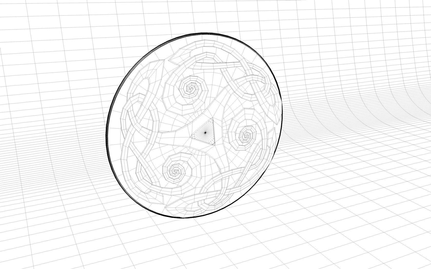 Celtics interlacings 3D model_8