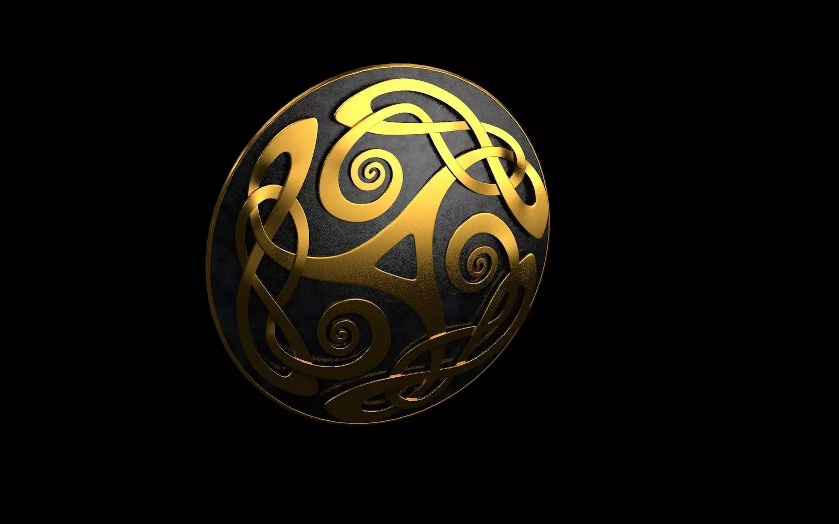 Celtics interlacings 3D model_0