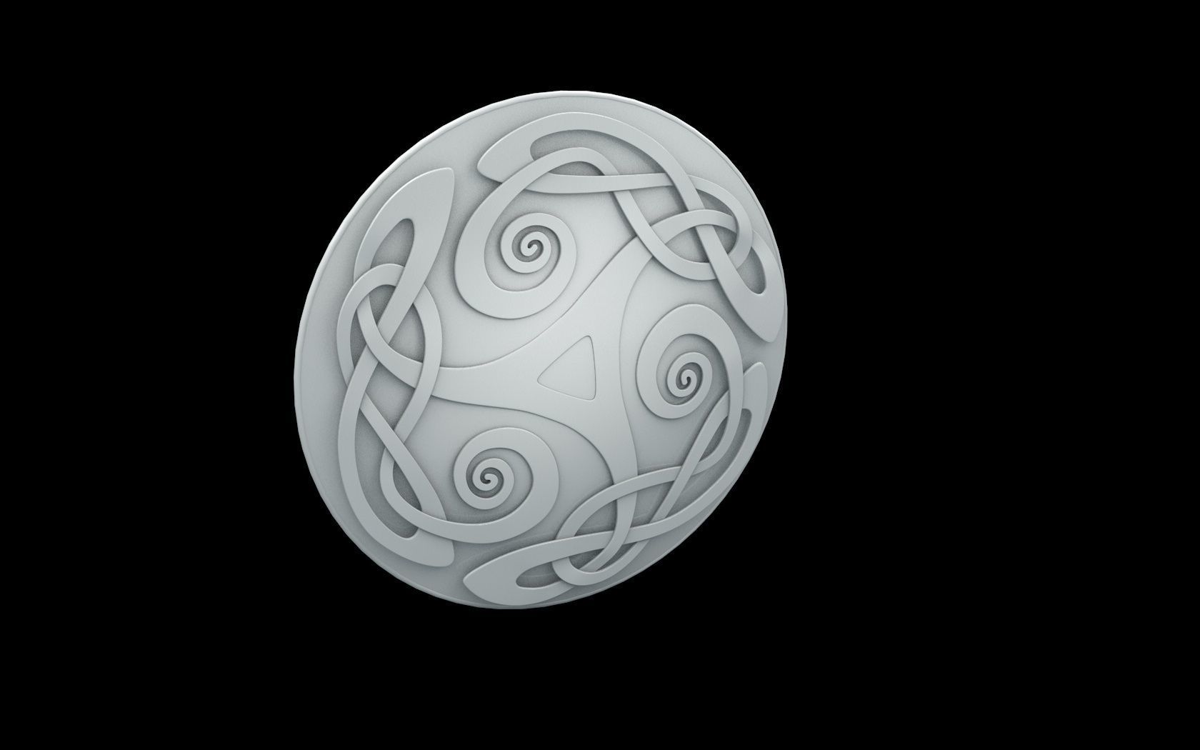 Celtics interlacings 3D model_6