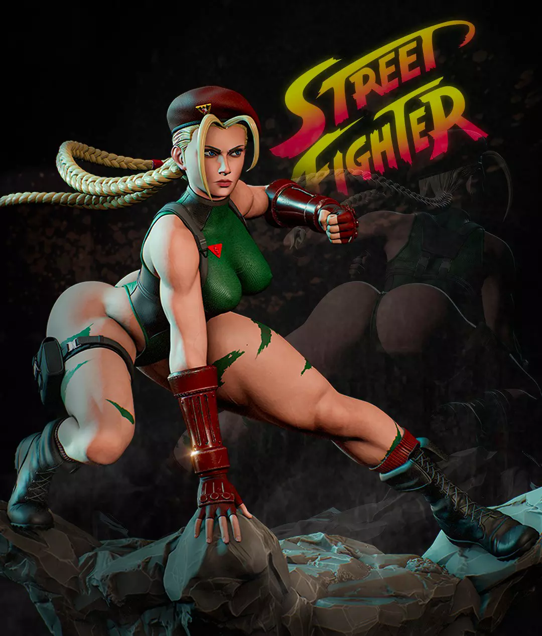 Cammy - Street Fighter - With NSFW 3D print model