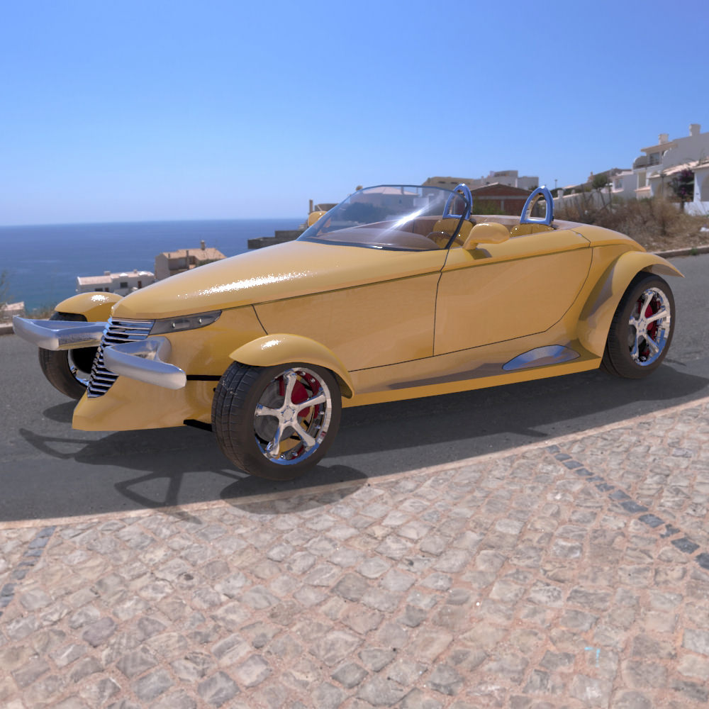 Prowler Wavefront OBJ 3D model_10