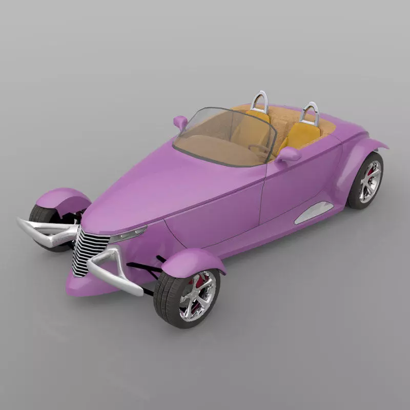 Prowler Wavefront OBJ 3D model_0
