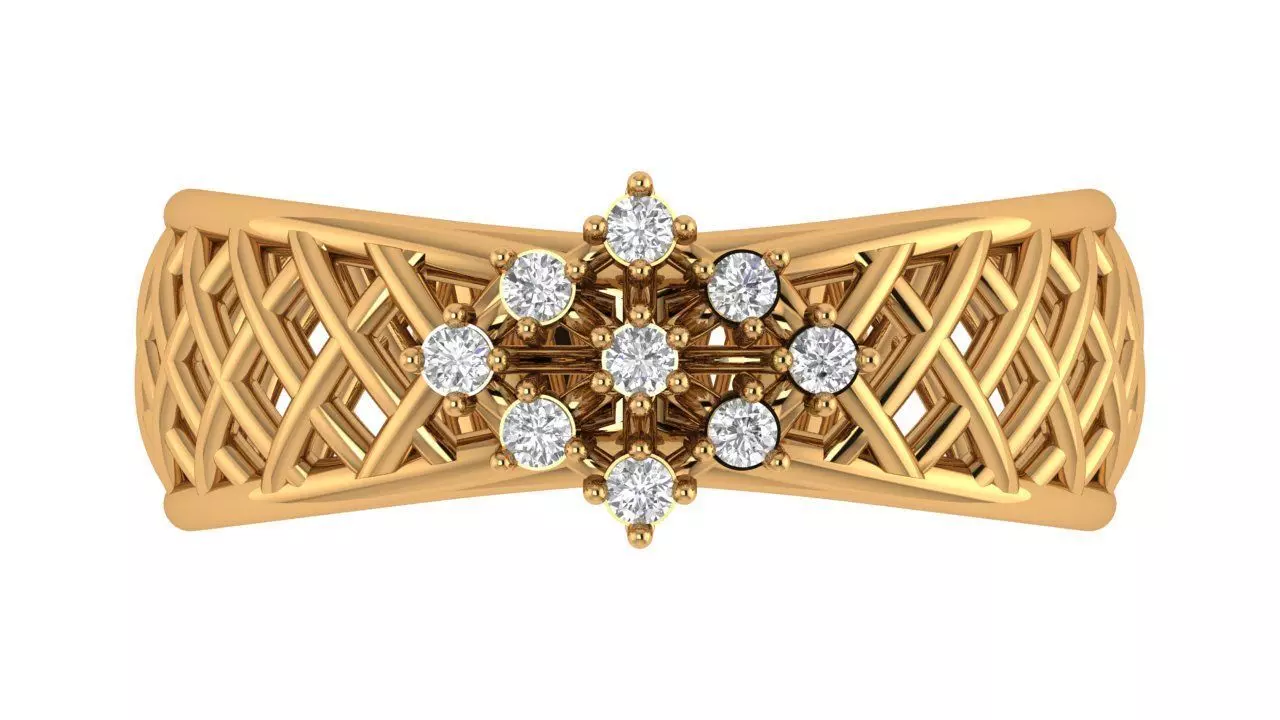 Vintage Ring 3D print model