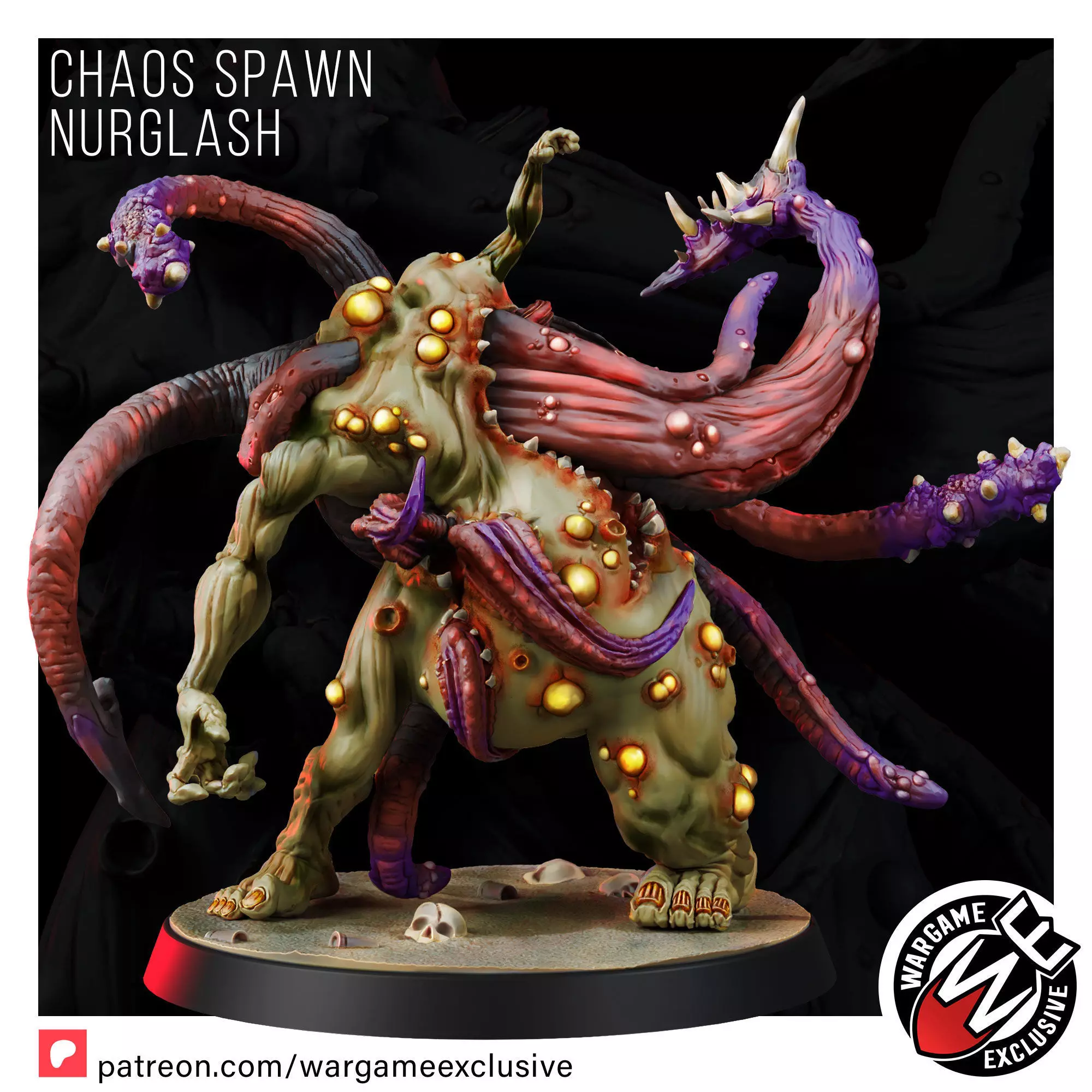 CHAOS SPAWN NURGLASH 3D model