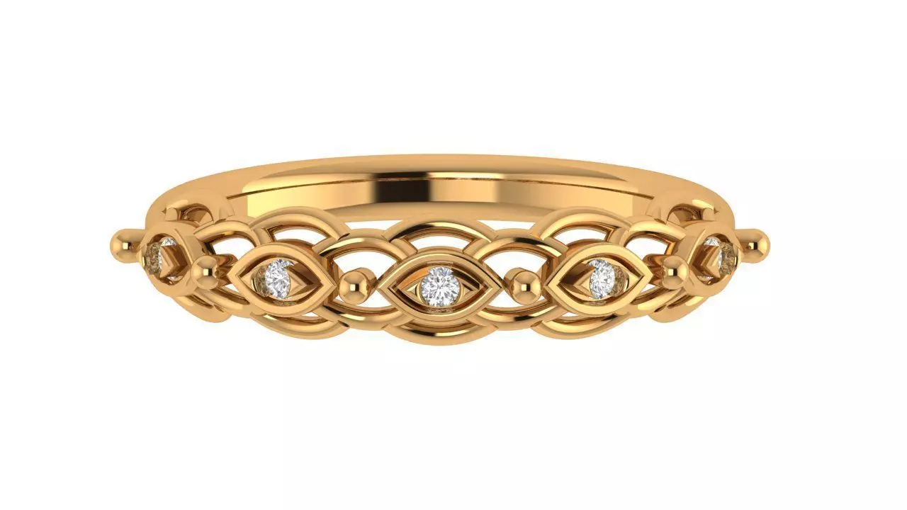 Vintage Ring 3D print model