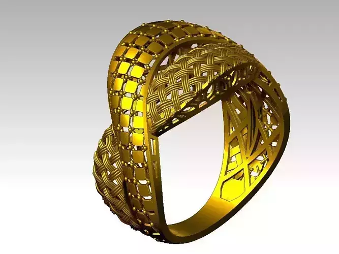 light weight ring  STL file  ready for print 3D print model
