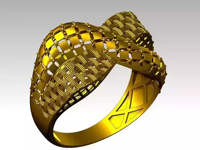 light weight ring  STL file  ready for print 3D print model