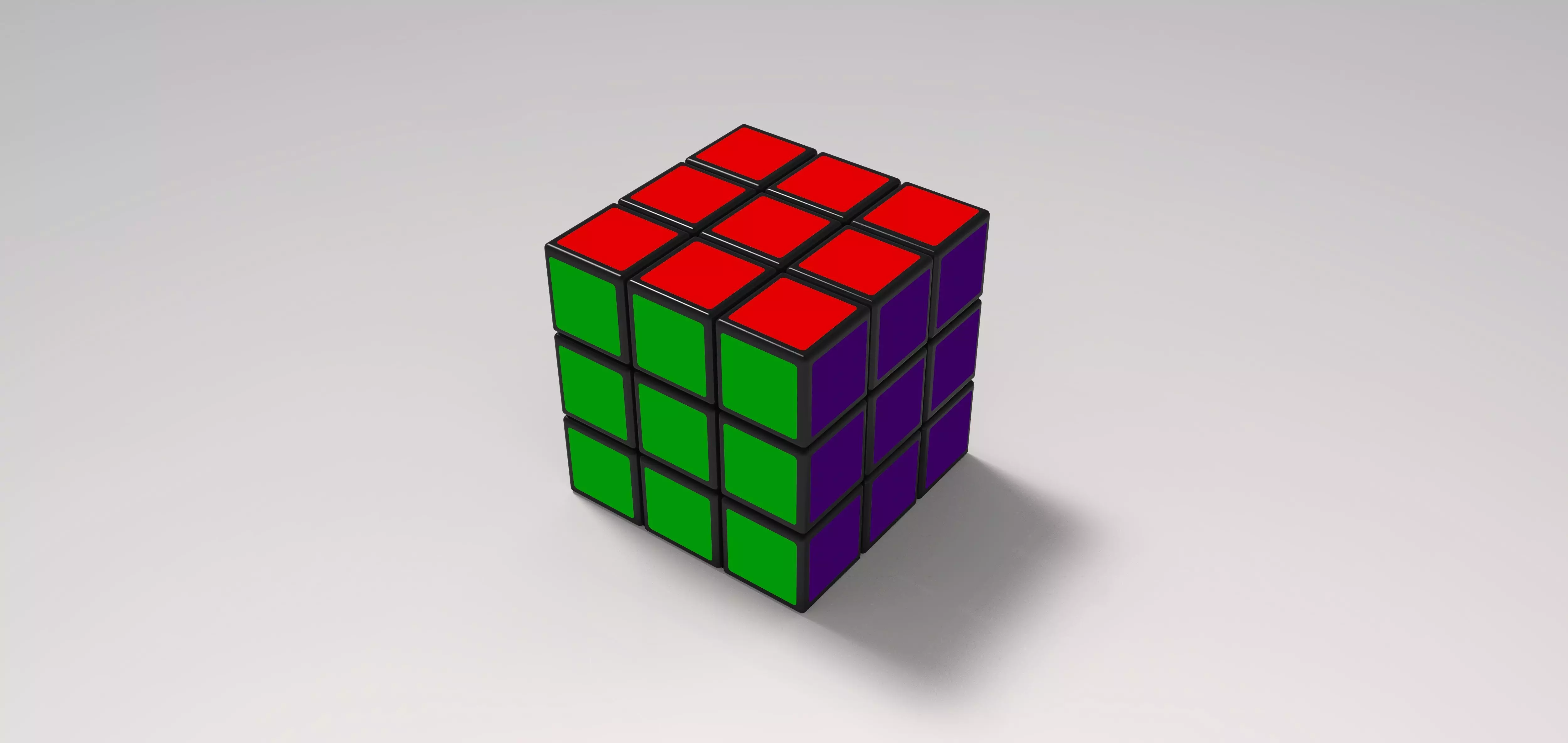 Rubik s cube 68570 3D print model_0