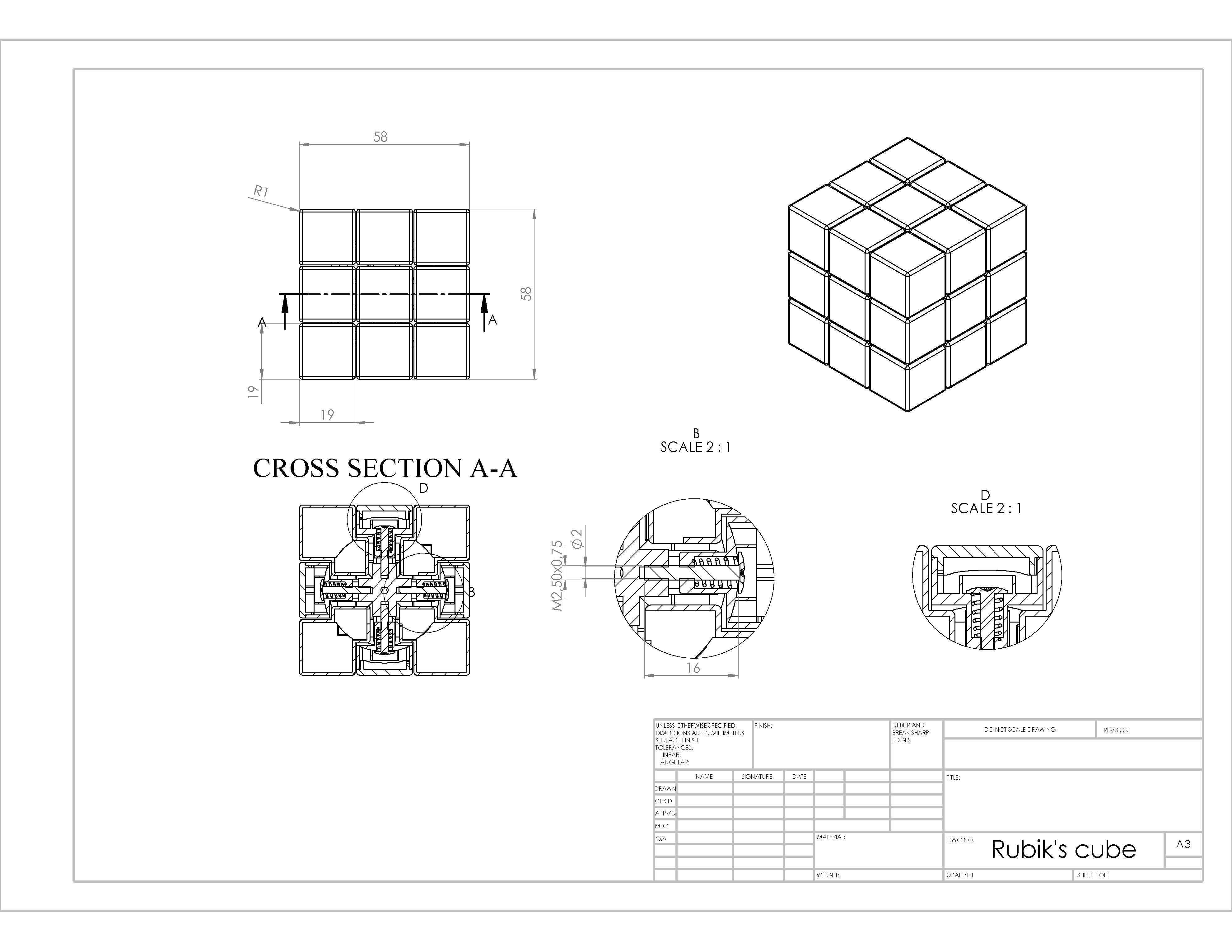 Rubik s cube 68570 3D print model_3