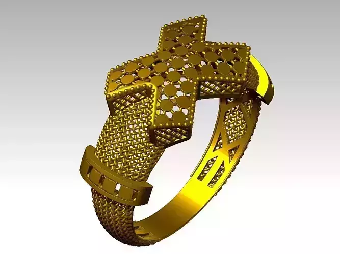 light weight ring  STL file  ready for print 3D print model