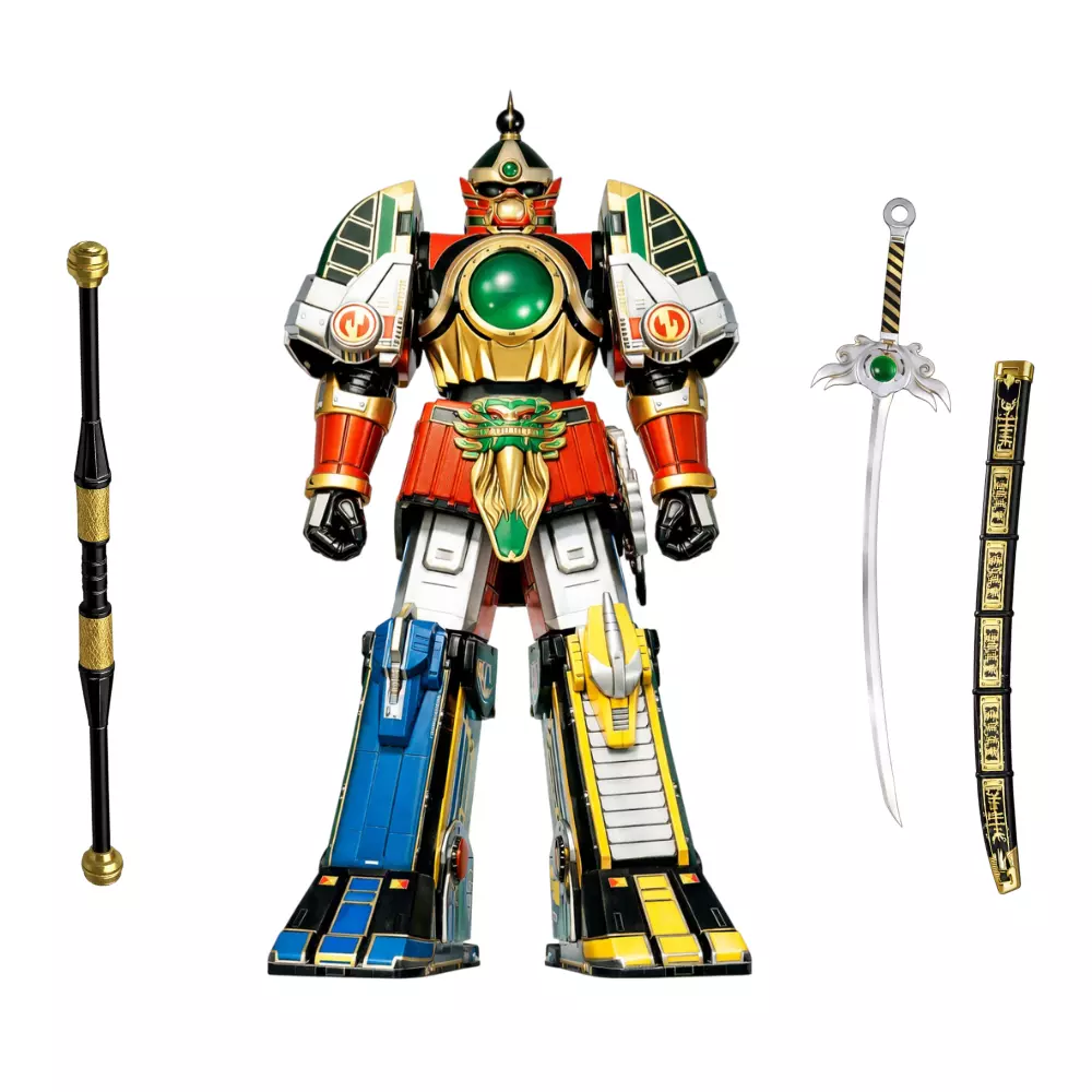 Thunder Zord Mecha Sword with Sheath Power Staff STLs 3D print model