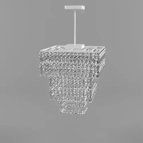 Square Crystal Chandelier