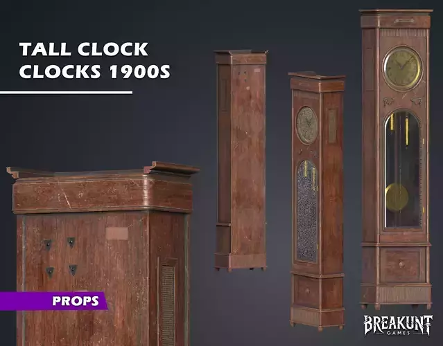 Tall Clock - Clocks 1900s