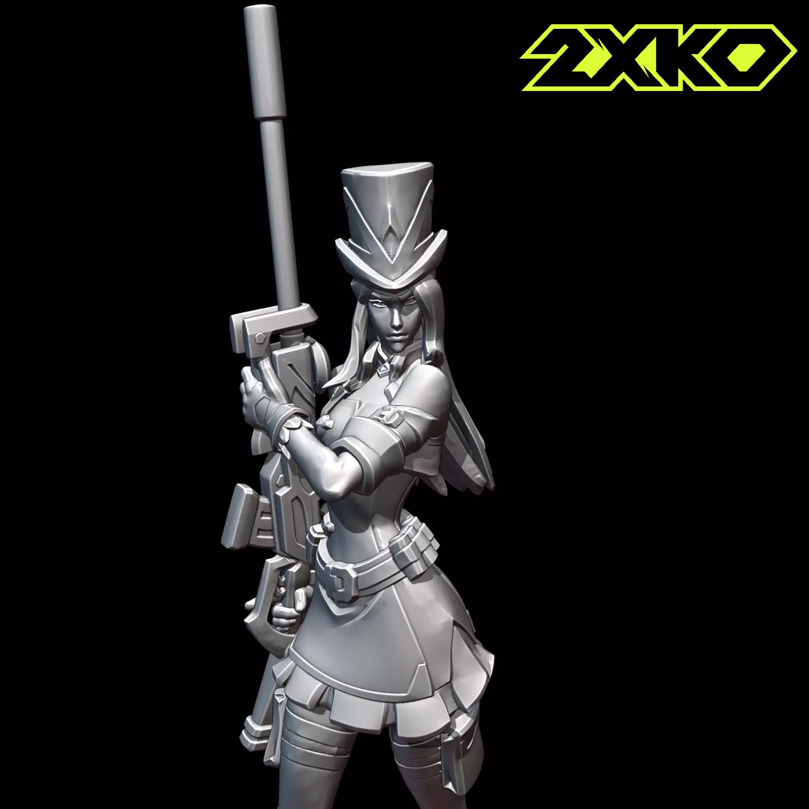 CAITLYN - 2XKO - LEAGUE OF LEGENDS 3D print model