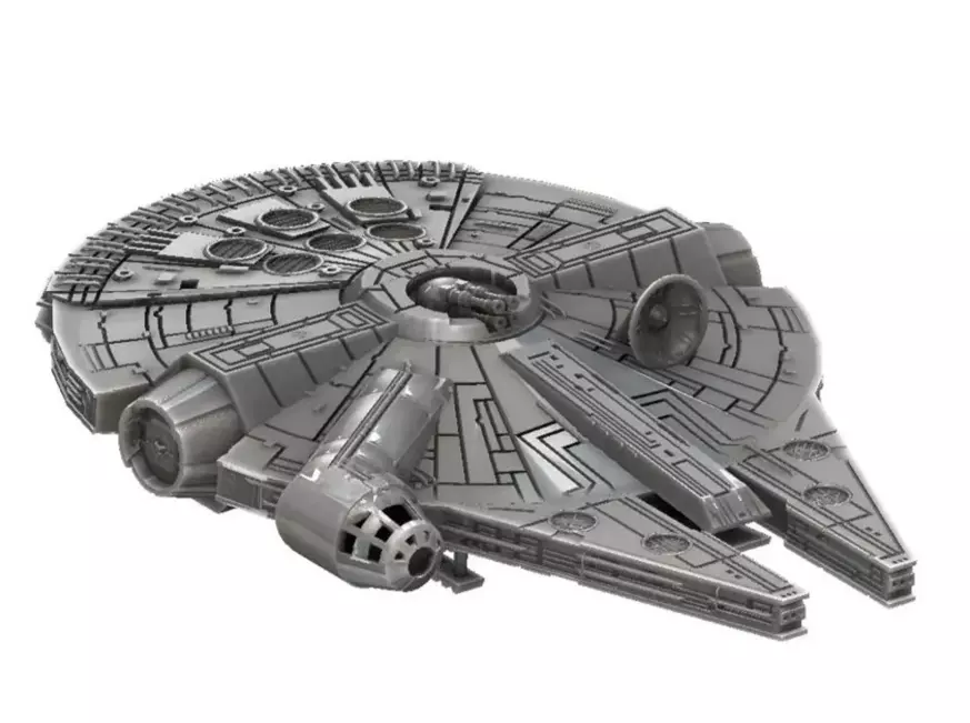 Millennium Falcon for printing 3D print model