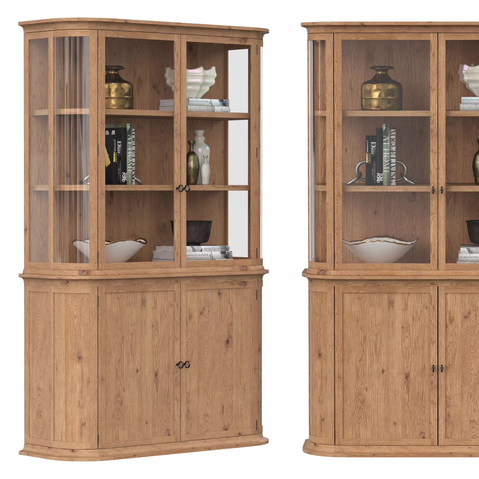 Mercier vitrine timber 3D model