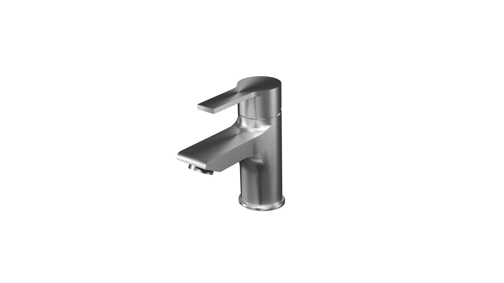 Countertop Bathroom Single-lever Mixer Tap - Gali Free low-poly 3D model