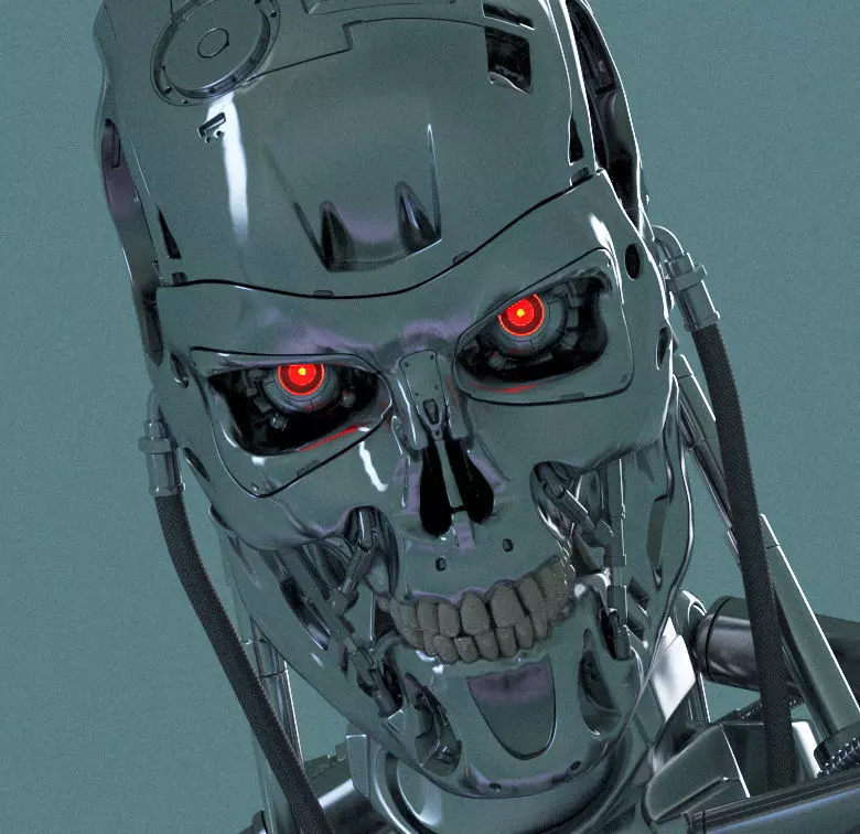 Terminator T800 Salvation Endoskeleton 3D model