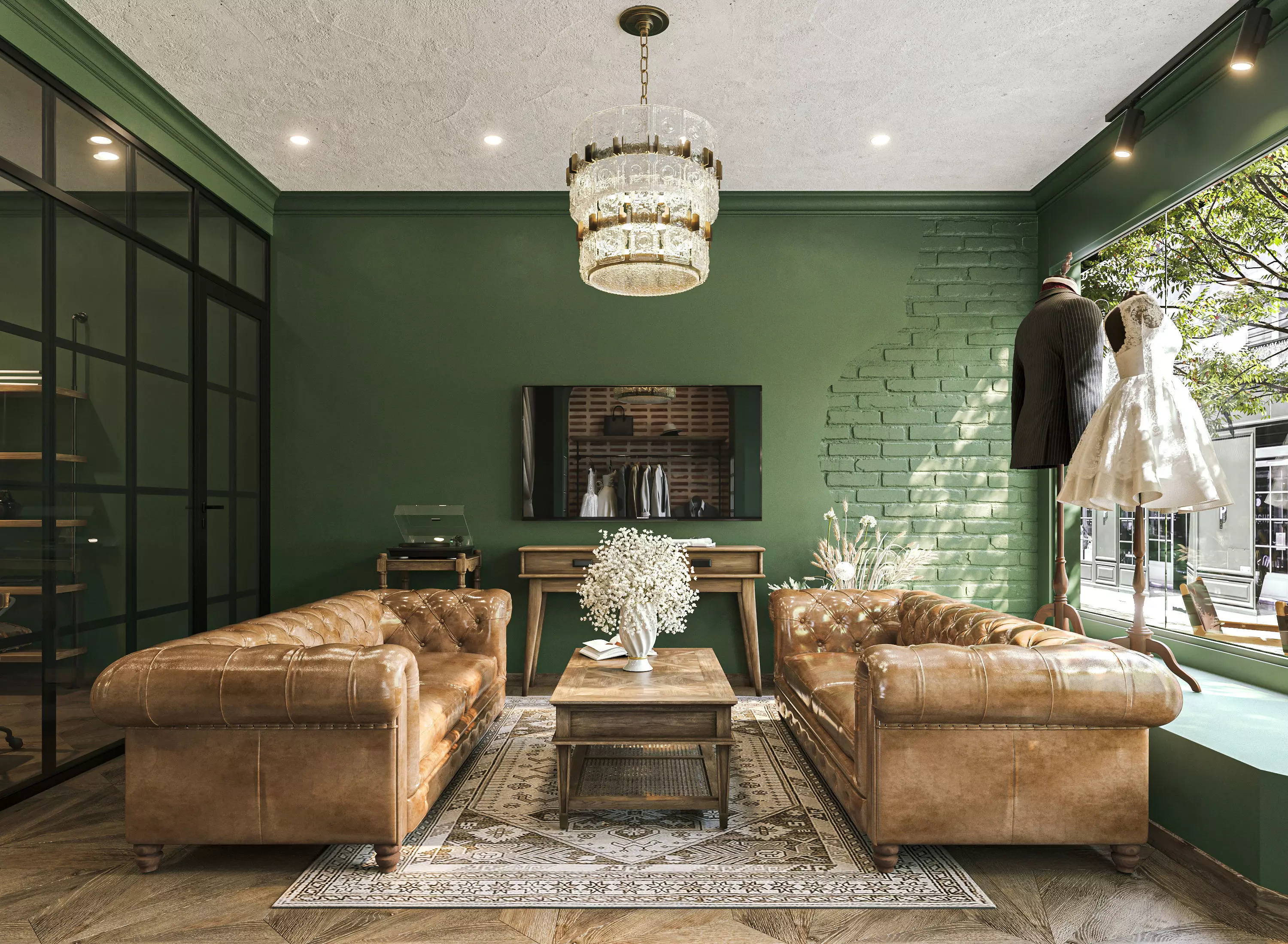 Wedding Dress Shop 3D model