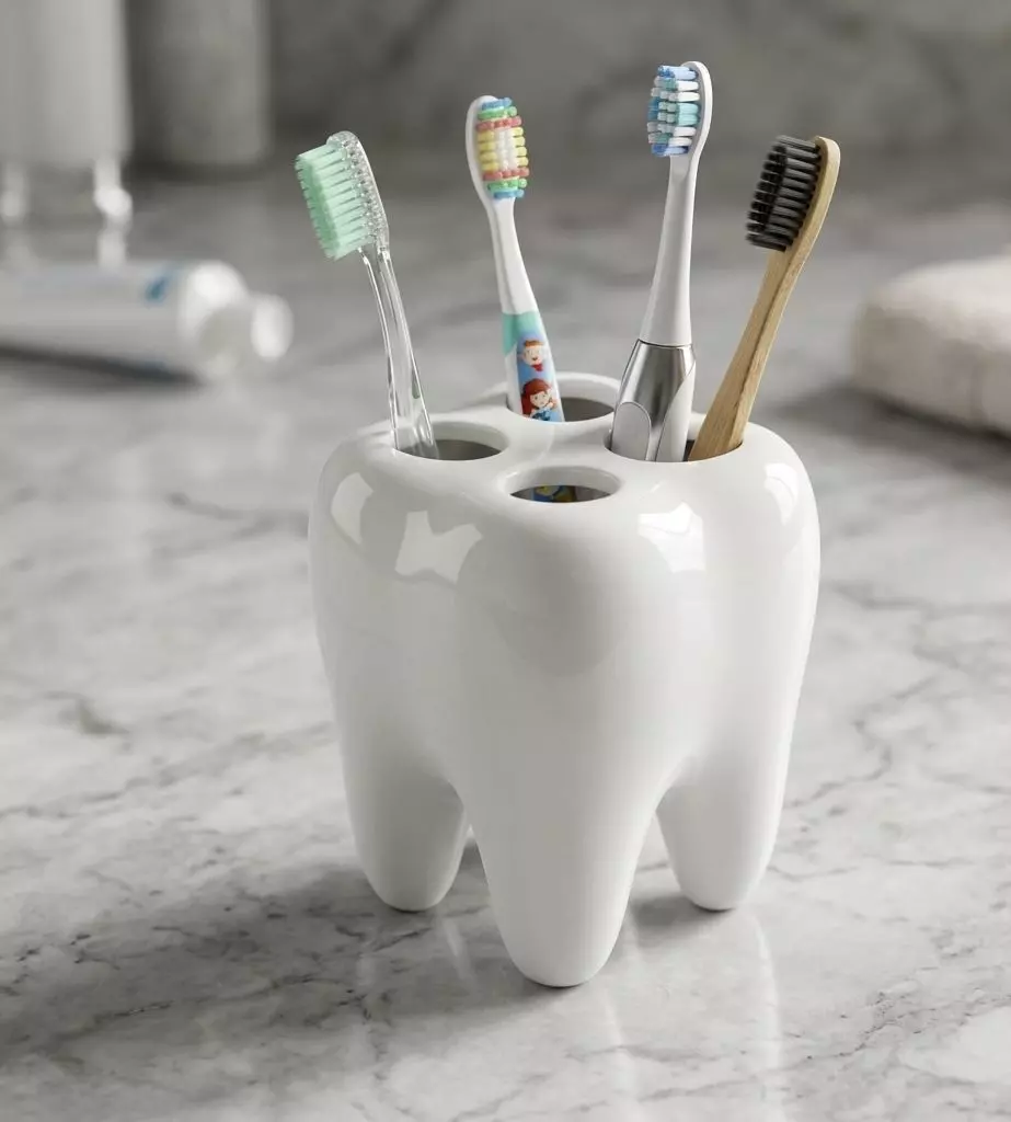 Tooth brushes holder 3D print model