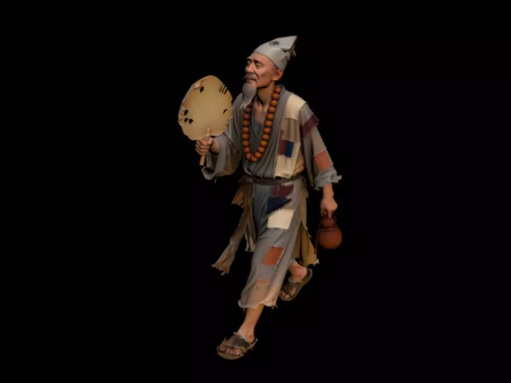 Ji Gong 3D model
