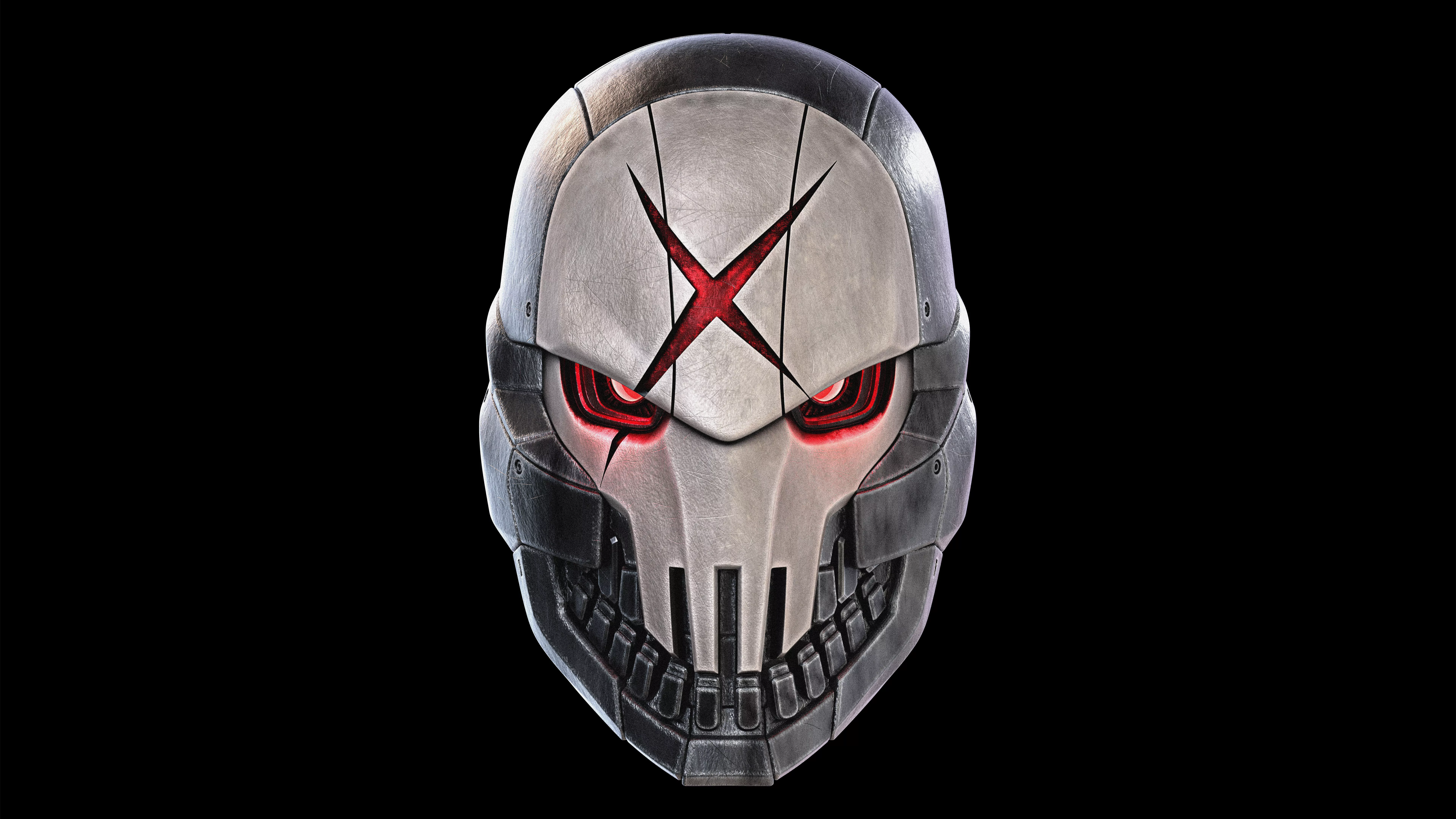 Red X Inspired Helmet for 3D Printing 3D print model