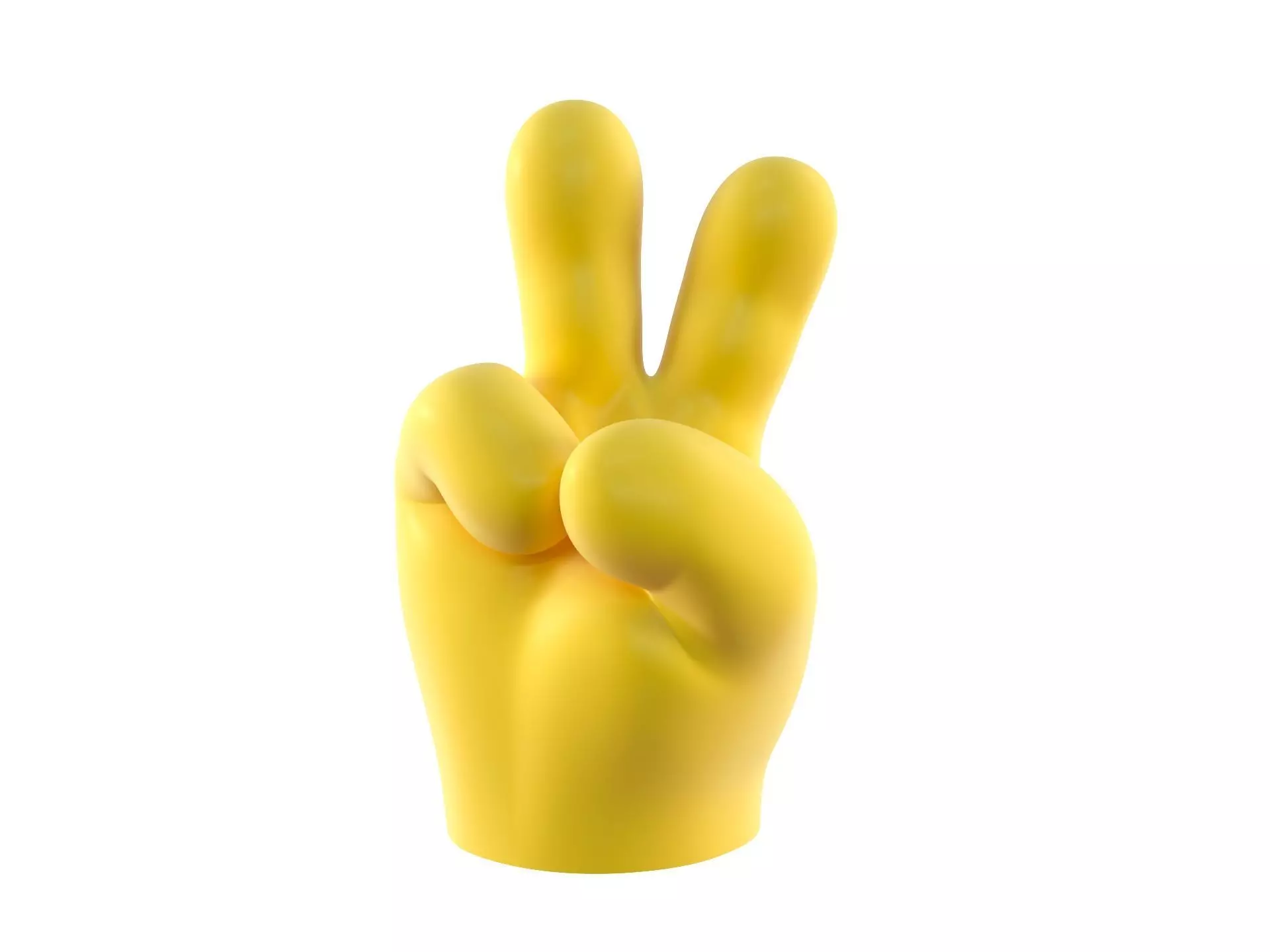 Simpsons Hand - Two 3D print model
