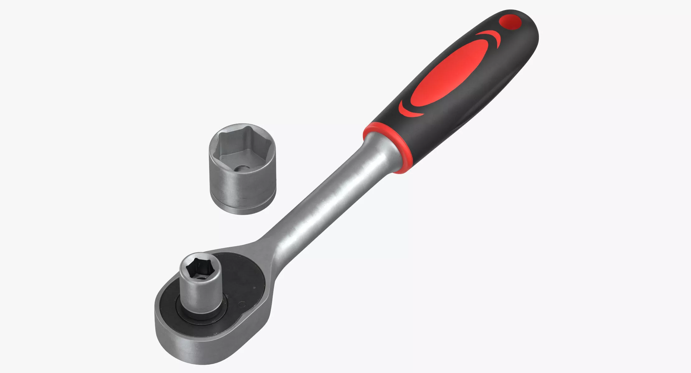 Socket Wrench 3D model
