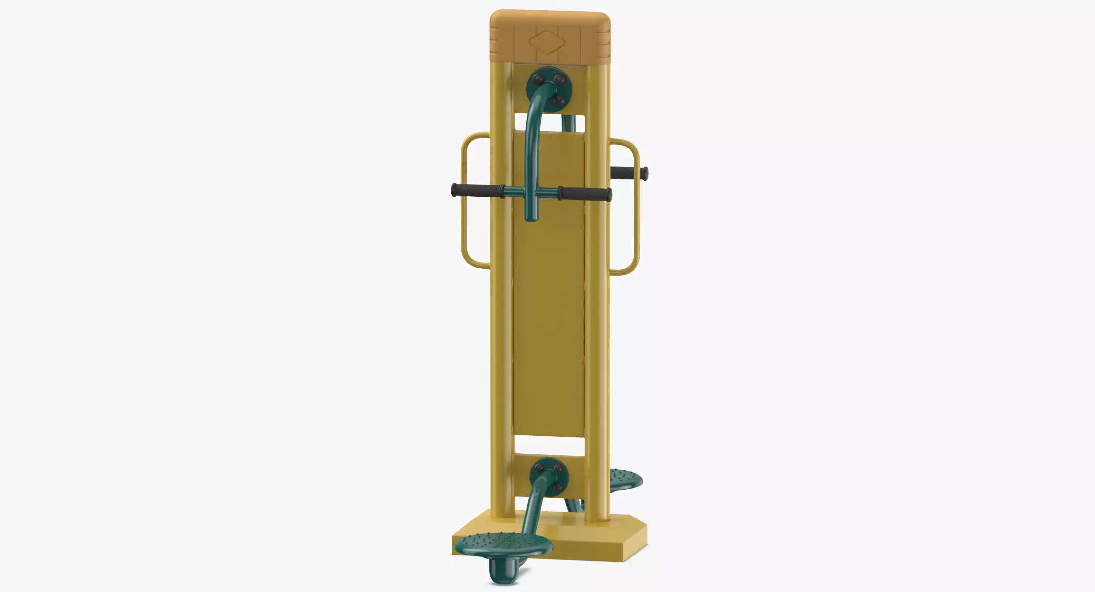 Street Fitness Equipment 01 02 3D model