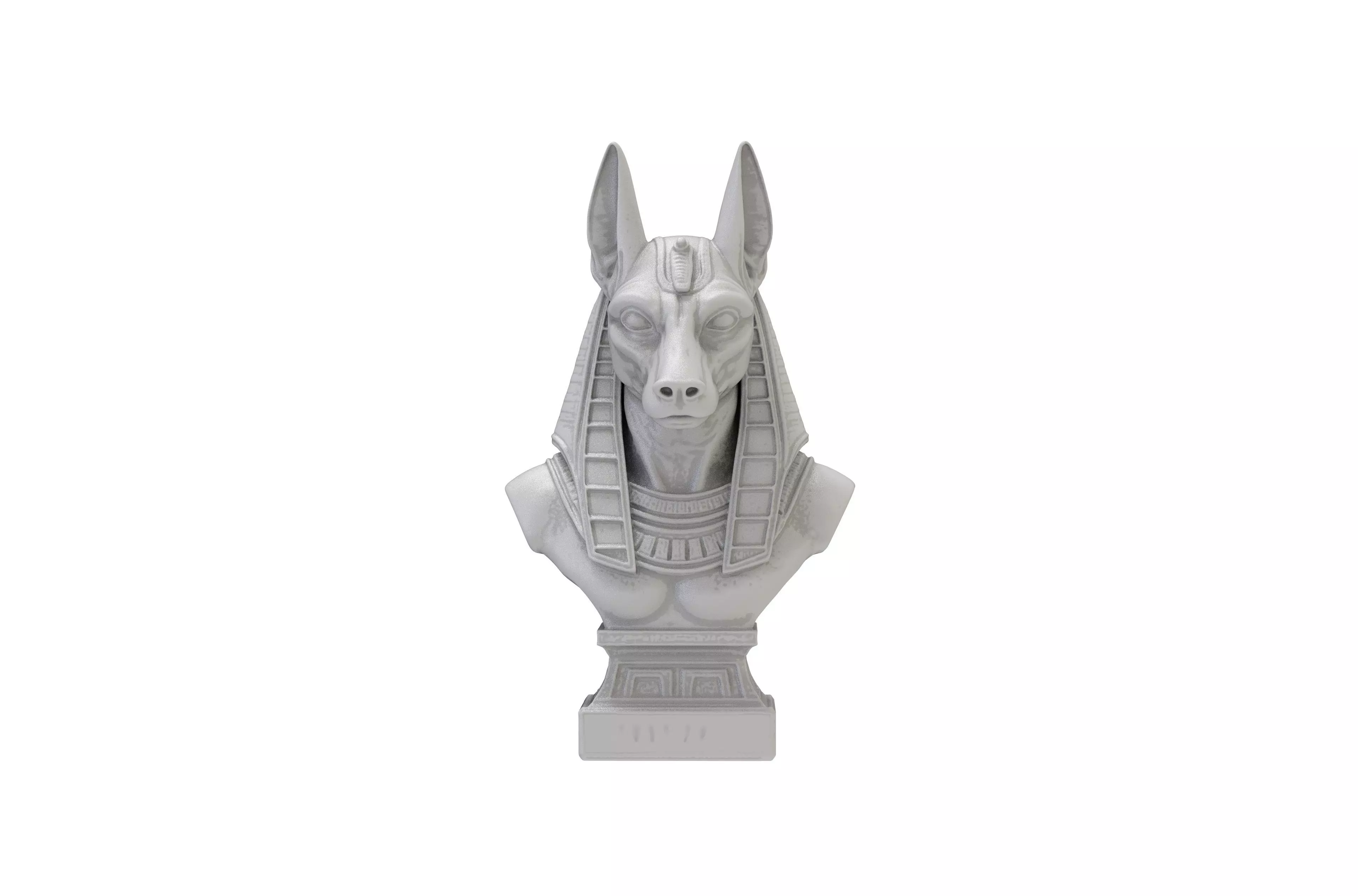 Anubis Bust - Egyptian God Sculpture 3D print model