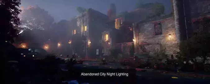 City Night Lighting 3D Model Pack 2