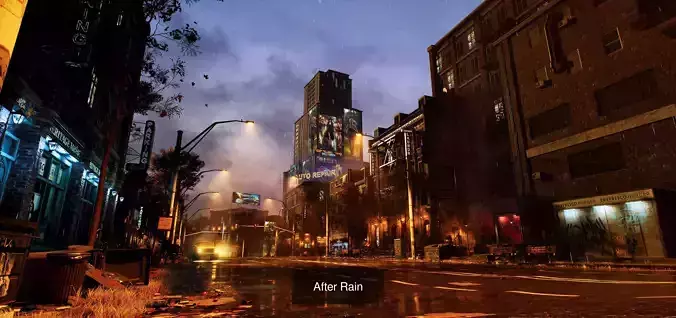 City Night Lighting 3D Model Pack 3